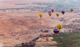 Exploring Luxor via Hot Air Balloon